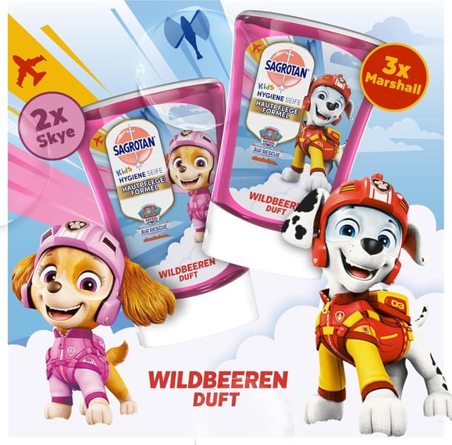 Detalle de Sagrotan Kids Nachfüller 5×250 ml