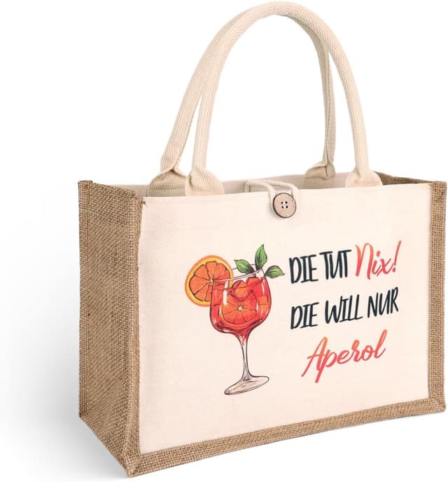 Detalle de GADITIEK Aperol Geschenk Tasche 32×22×13 cm