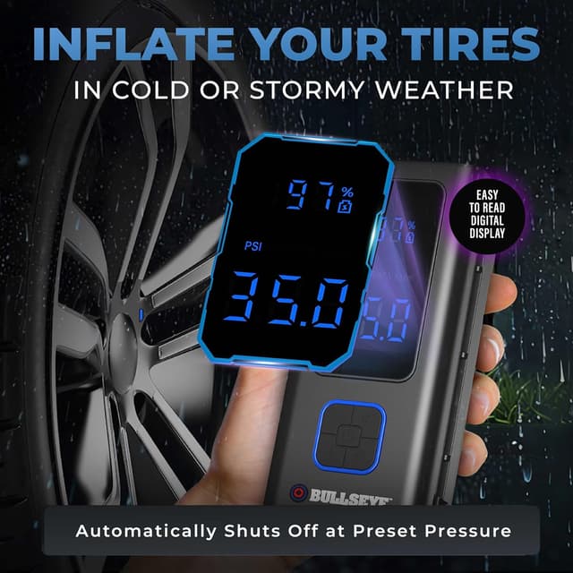 Detalle 2 de Bullseye POCKET AIR PRO Tire Inflator 150 PSI