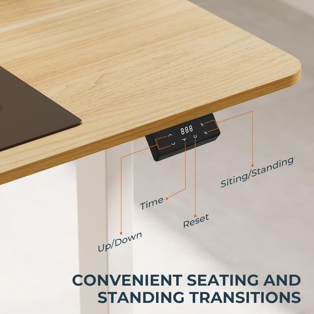 Thumbnail 5 de SANODESK Escritorio Elevable Eléctrico 160x75cm - Ergonomía en Casa