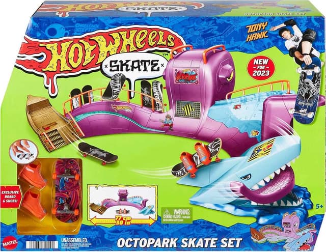 Imagen de Hot Wheels Skate Octopark Skate-Set HMK01 5+ en OfertitasTOP