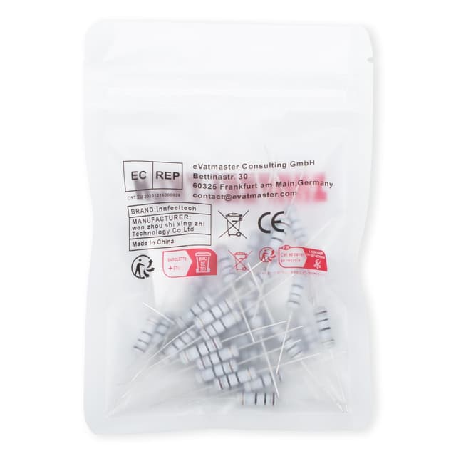 Thumbnail 6 de Innfeeltech 10 Ω Widerstand 2 W 🔌