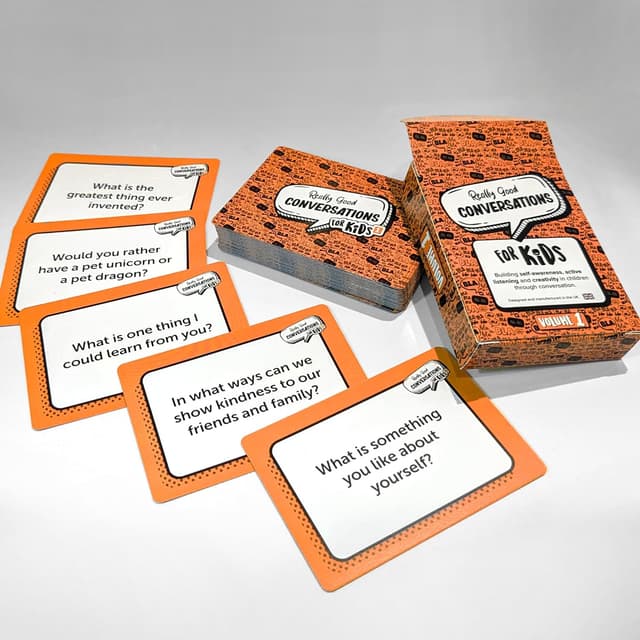 Thumbnail 6 de Really Good Conversations for Kids Vol. 1 card game