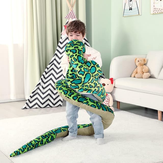 Detalle 2 de IKASA 270cm Giant Snake stuffed animal plush toy