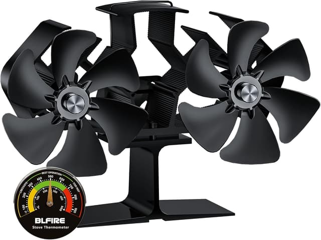 Imagen de BLFIRE Wood Stove Fan 12-blade en OfertitasTOP