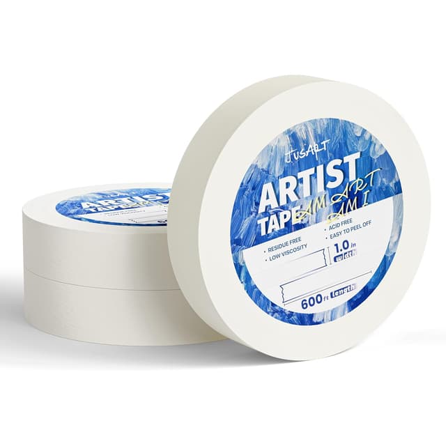 Detalle de JusArt Künstlerklebeband 2,5 cm, 183 m