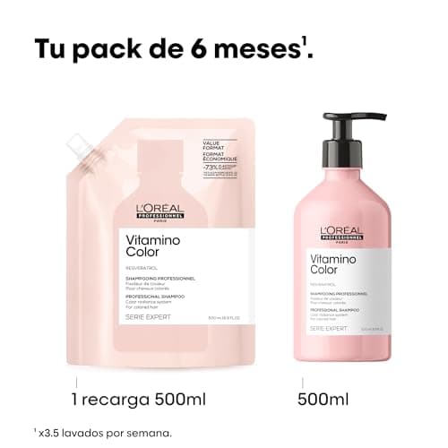 Thumbnail 6 de L’Oréal Professionnel Champú Protector de Color con Resveratrol 500 ml
