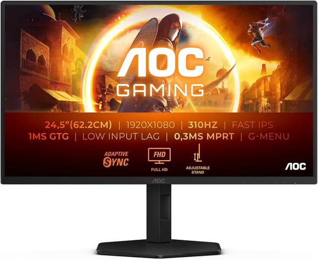 Detalle 2 de AOC 25G4SXU gaming monitor 310Hz
