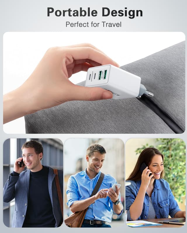 Thumbnail 5 de USB C Ladegerät 40W 4 Ports ⚡