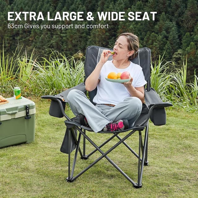Thumbnail 3 de TIMBER RIDGE Camping Chair 200kg