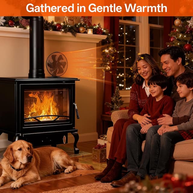 Thumbnail 2 de Perfirefan Log Burner Fan 6‑Blade