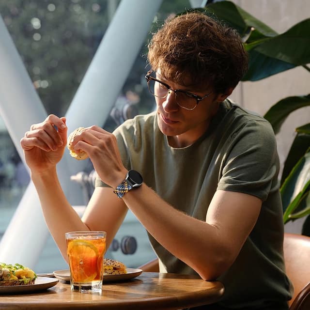 Detalle de 3 Pack 20mm Elastic Braided Strap for Samsung Galaxy Watch 7/6/5/4 & Garmin Vivoactive/Forerunner