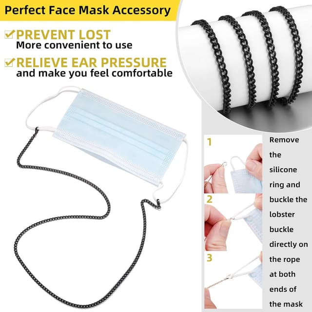 Thumbnail 2 de ChainsHouse Chaîne lunettes 70 cm 👓