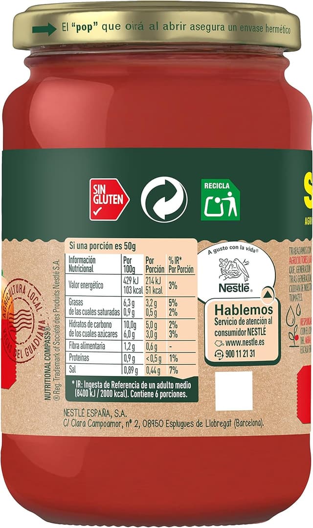 Thumbnail 1 de SOLIS Sofrito Casero en Frascos Cristal 🍅 Pack 12x340g Sin Gluten