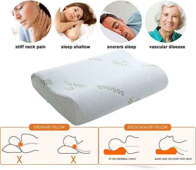 Thumbnail 5 de Ecosafeter 2026 Memory Foam Cervical Pillow