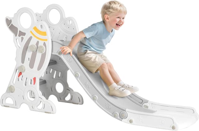 Detalle de AIYAPLAY Tobogán Infantil 18 36 Meses 157 cm Gris