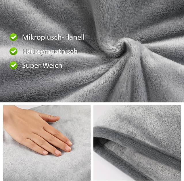 Thumbnail 6 de OneAmg Heizkissen für Rücken, Schulter & Nacken (61 x 94 cm) mit 4-Stunden-Timer und Abschaltautomatik