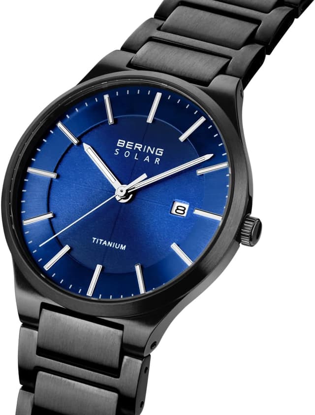 Detalle 1 de BERING Solar Uhr Herrenuhr 39 mm Titan