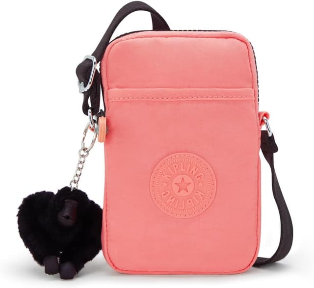 Detalle 1 de Kipling Tally Bolsa de teléfono Black Noir
