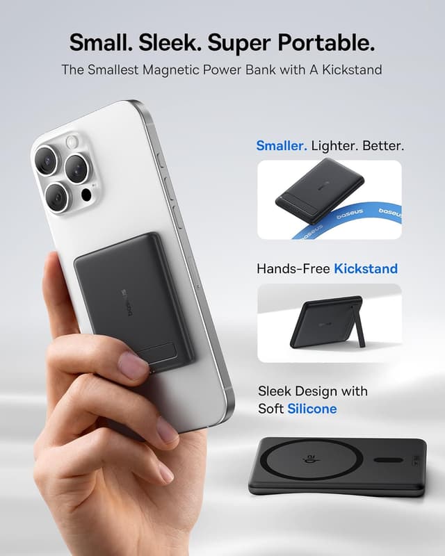 Thumbnail 3 de Baseus Mini MagSafe Power Bank 5000 mAh