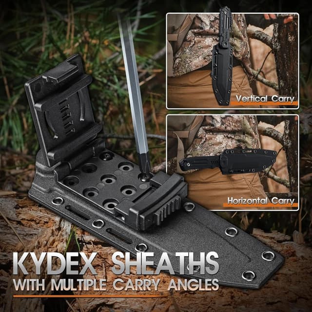 Detalle de Dragon Creek Outdoor-Messer mit 5 mm Klinge