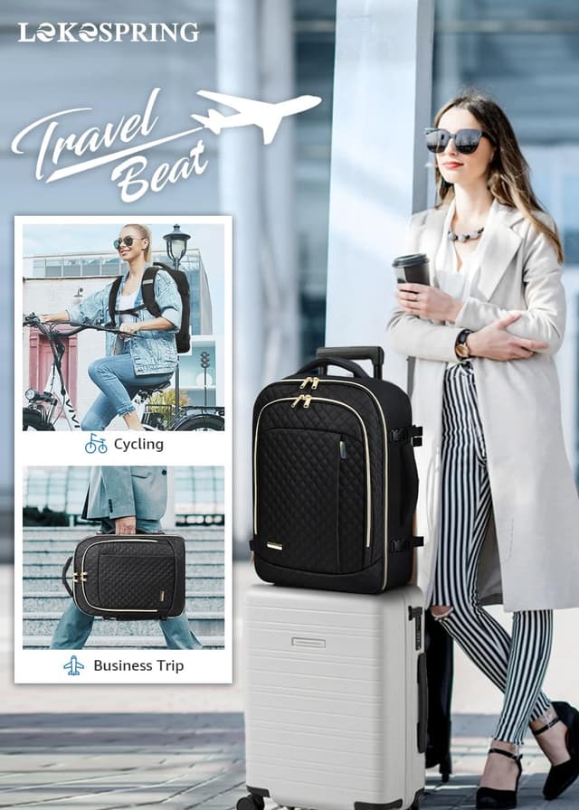 Thumbnail 4 de Lekespring Mochila Viaje Cabina 27L