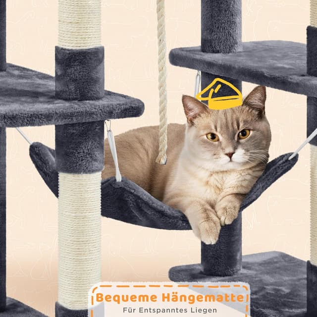 Thumbnail 6 de Yaheetech Katzenkratzbaum 206 cm đ±