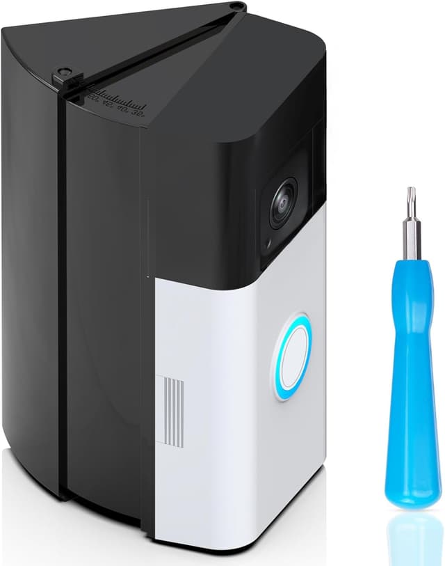 Detalle de Dunear Adjustable 30–55 Degree Doorbell Mount for Video Doorbells (Battery Plus & Pro, 1/2/3/3 Plus/4/Pro/Pro 2)