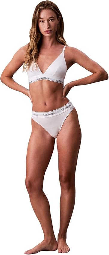 Detalle 2 de Calvin Klein Sujetador Triangular bralette S 53% algodón