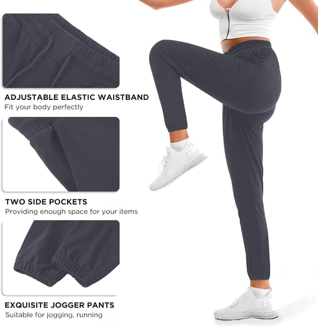 Detalle de Stanpetix Sport Pants for Women running jogger sweatpants with pockets