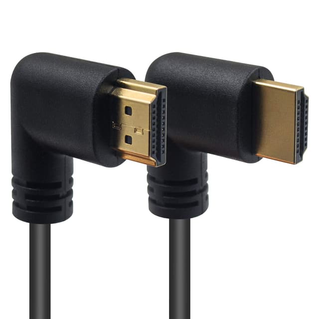 Detalle de Maxhood HDMI 2.0 90° cable 1.5ft 4K