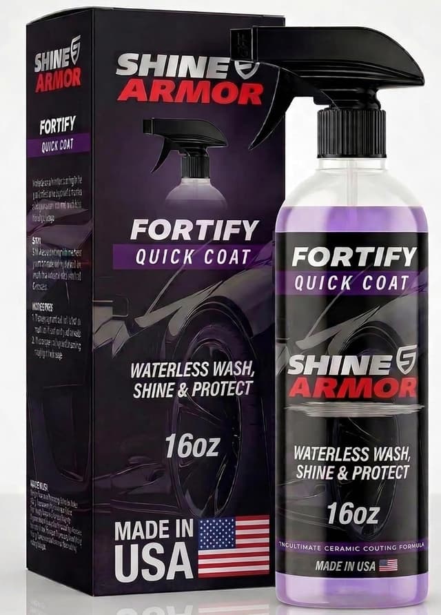 Detalle de Shine Armor Fortify Quick Coat 16FlOz Car Wax Spray