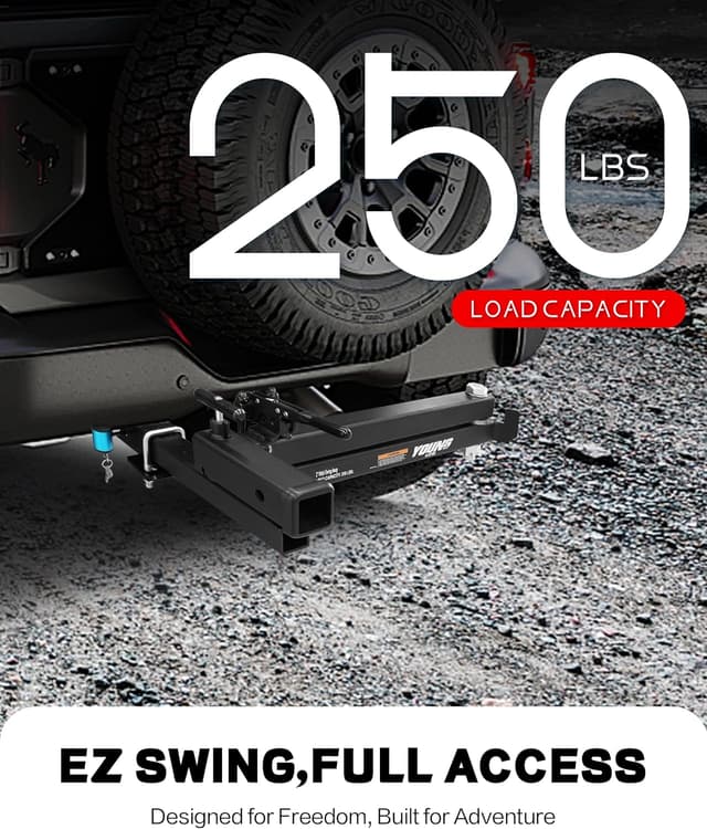 Thumbnail 1 de Young 250LBS Swing Away Hitch 250 lb capacity