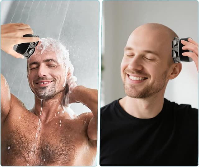 Thumbnail 6 de Carehabi rasoir tête chauve électrique 7D