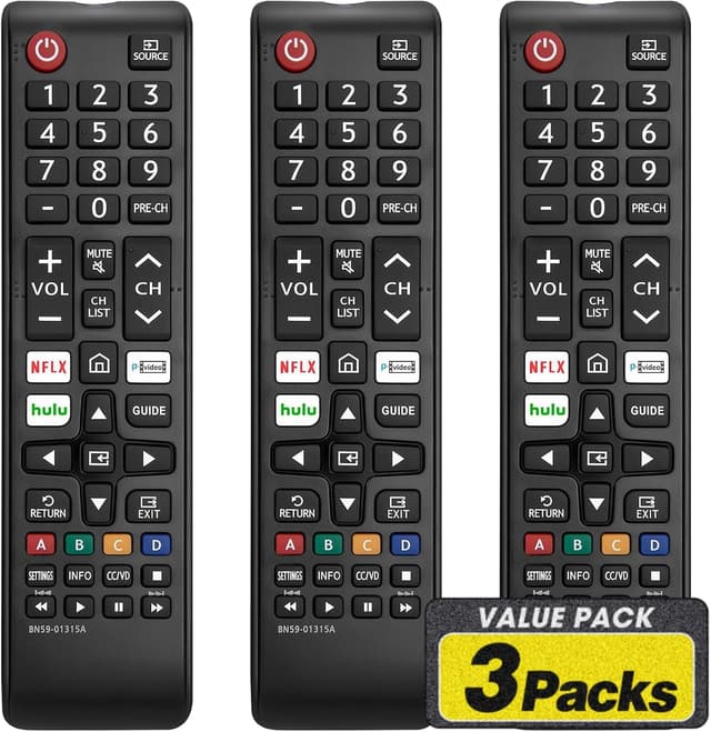 Detalle de 3-Pack Samsung TV Remote Replacement