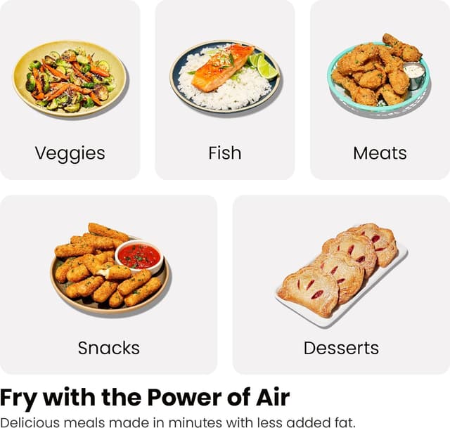 Thumbnail 2 de Chefman Dual Basket Air Fryer 6 Quart