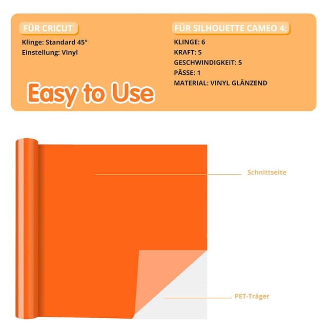 Thumbnail 6 de HTVRONT Vinylfolie Plotterfolie 14 Rollen 30 cm