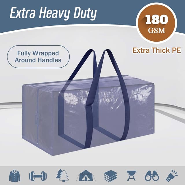 Thumbnail 1 de 6 Large Moving Bags with Strong Zippers