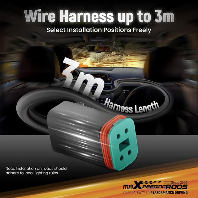 Thumbnail 6 de maXpeedingrods 5-inch 178W LED Off-Road Lights