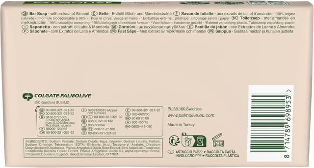 Detalle de Palmolive Naturals savon au lait d’amande