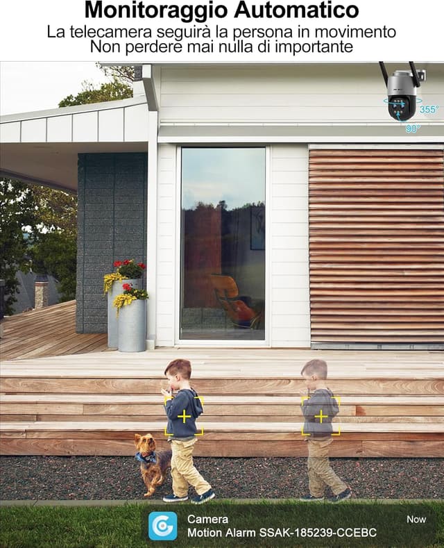 Detalle 1 de GENBOLT 2.5K PTZ WiFi esterna con PoE