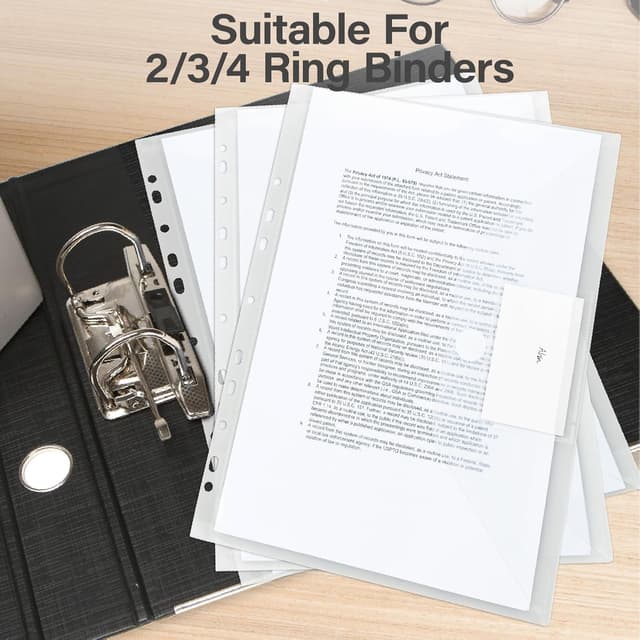 Thumbnail 3 de MOWETOO 22er A4-Dokumentenmappe, transparent