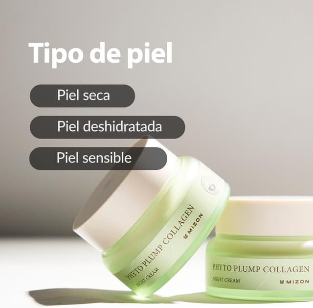 Detalle 2 de Mizon Crema de Noche Colágeno Vegetal 50ml