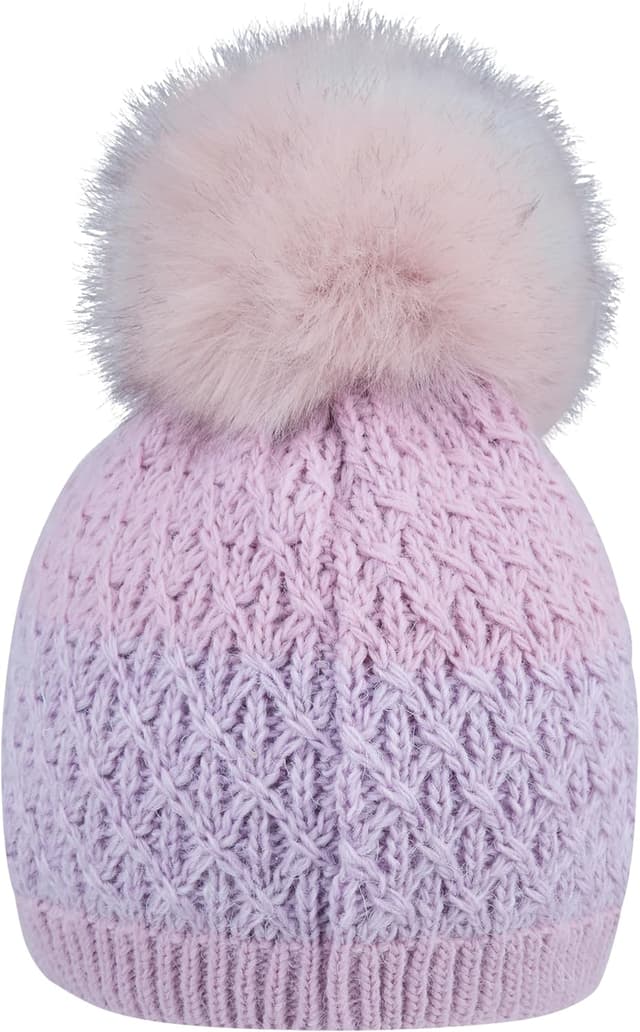 Detalle 2 de Sterntaler Beanie-Mütze Perlrosa 49 🎀