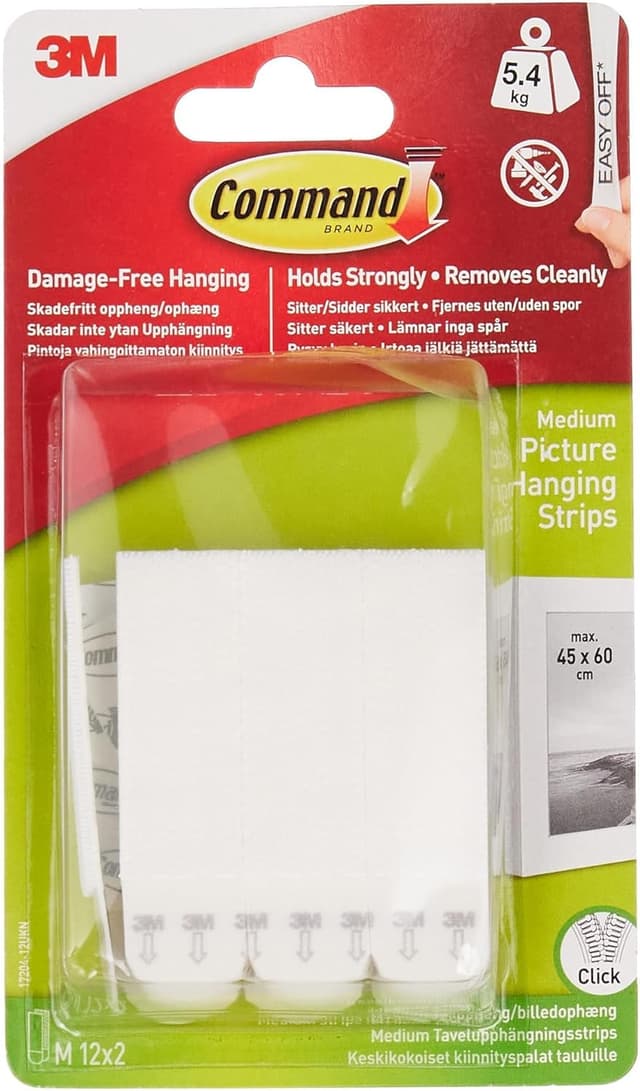 Imagen de Command Picture Hanging Strips Medium 5 kg en OfertitasTOP