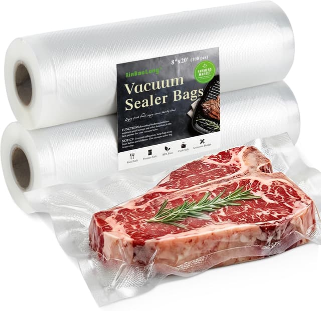 Thumbnail 6 de Vacuum Sealer Bags For Food 6-Pack 11" x 20' rolls