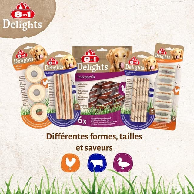 Thumbnail 5 de 8in1 Delights Chewy Braids XS/S 75 g