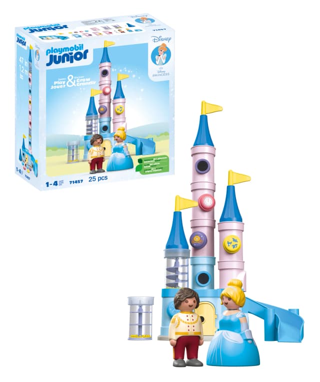 Detalle de Playmobil JUNIOR & Disney Castillo de Cenicienta
