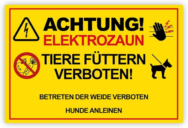 Detalle 2 de STROBO XXL Zutritt Verboten Schild 30 x 40 cm