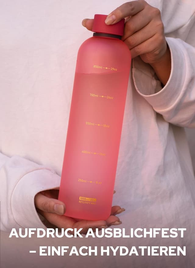 Detalle 1 de Opard Slim Trinkflasche 1 l für Sprudel